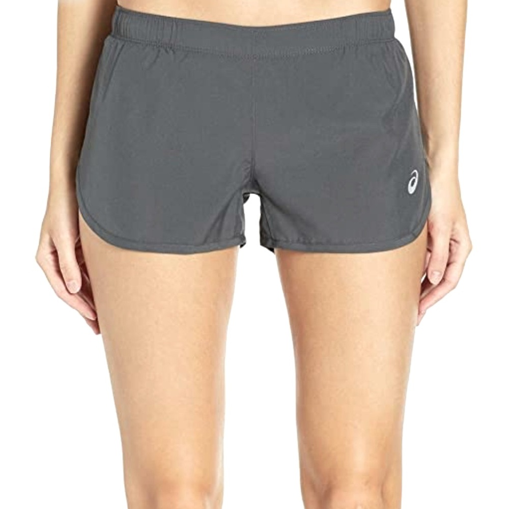 ASICS Women's Silver Split Short - Dark Grey